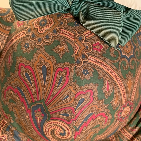 Ralph Lauren Teddy Bear in Elizabeth Paisley. Vintage. EUC - Picture 5 of 7